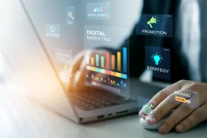 Digital Marketing development and goals strategy.Attract organic traffic for big sales.	Digital marketing for promotion of products with social media, email, website and channel search engine